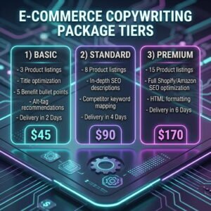 E-Commerce Copywriting